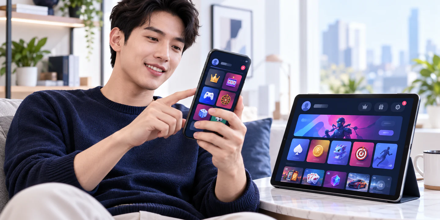 APP 888P - tài khoản trên điện thoại: chơi và theo dõi giao dịch